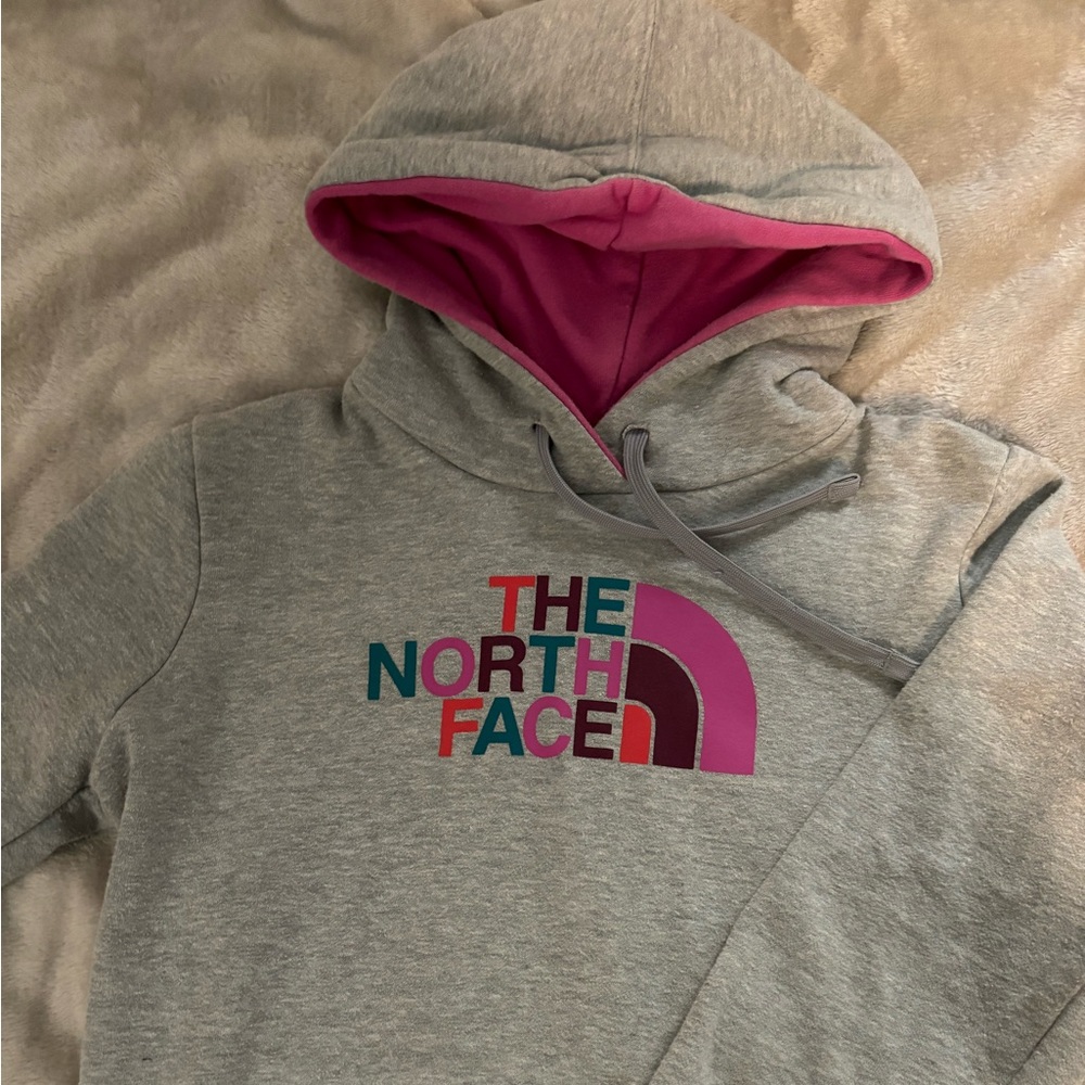 North Face Logo Hoodie